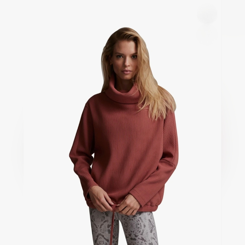 Varley | Charles Sweatshirt In Dusty Rose, Size XS